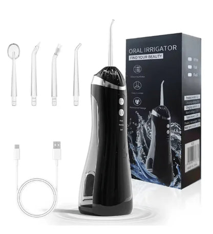 Cordless Oral Irrigator – Rechargeable Water Flosser with 3 Cleaning Modes