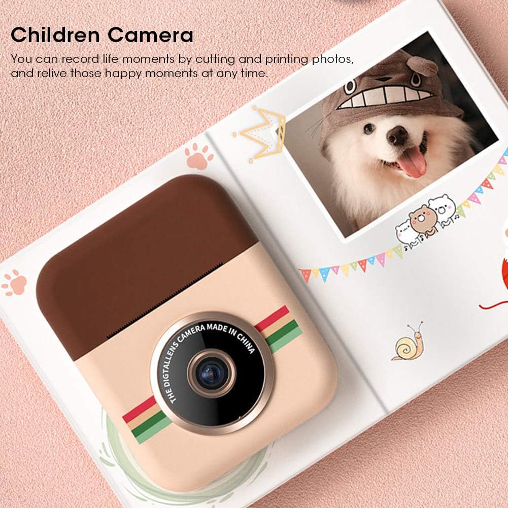 Kids Instant Print Camera – 12MP Selfie, Video & 2.4” Screen | Ages 3–12