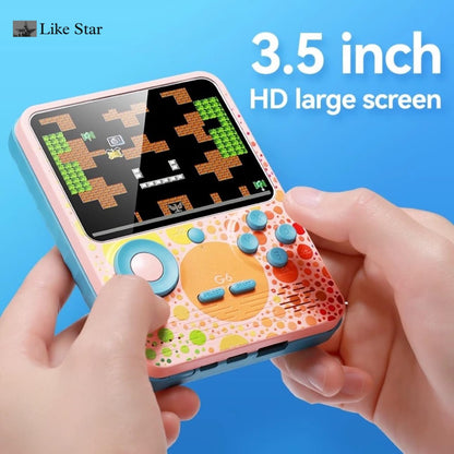 Retro Classic Game Console – Portable HD Gaming for Kids with Multi-Language Support