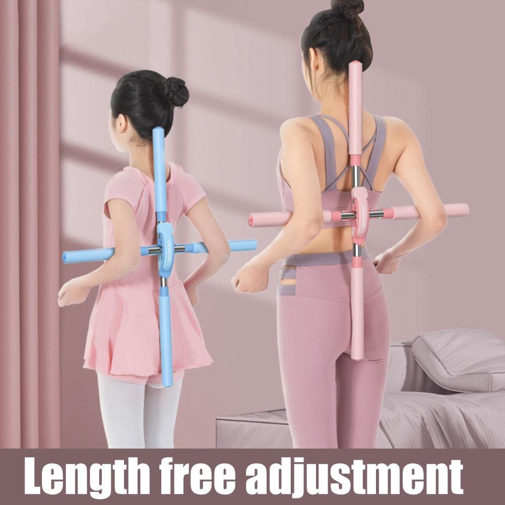 Adjustable Yoga Back Opener – Stainless Steel Posture Corrector for Shoulder & Spine Alignment