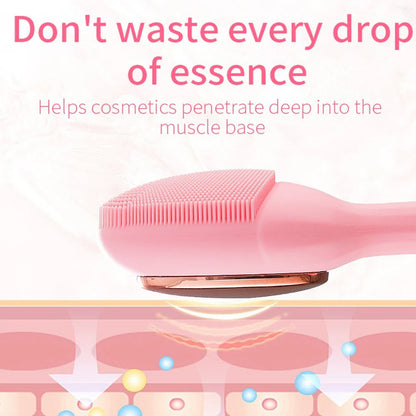 JML Porefitcon Sonic Facial Cleaner – 4-Mode Rechargeable Silicone Face Brush