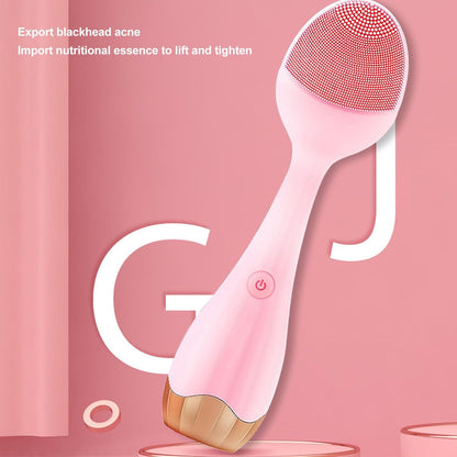 JML Porefitcon Sonic Facial Cleaner – 4-Mode Rechargeable Silicone Face Brush