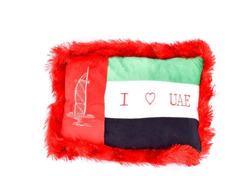 UAE Flag Pillow – Patriotic Decor Cushion for National Day & Everyday Use