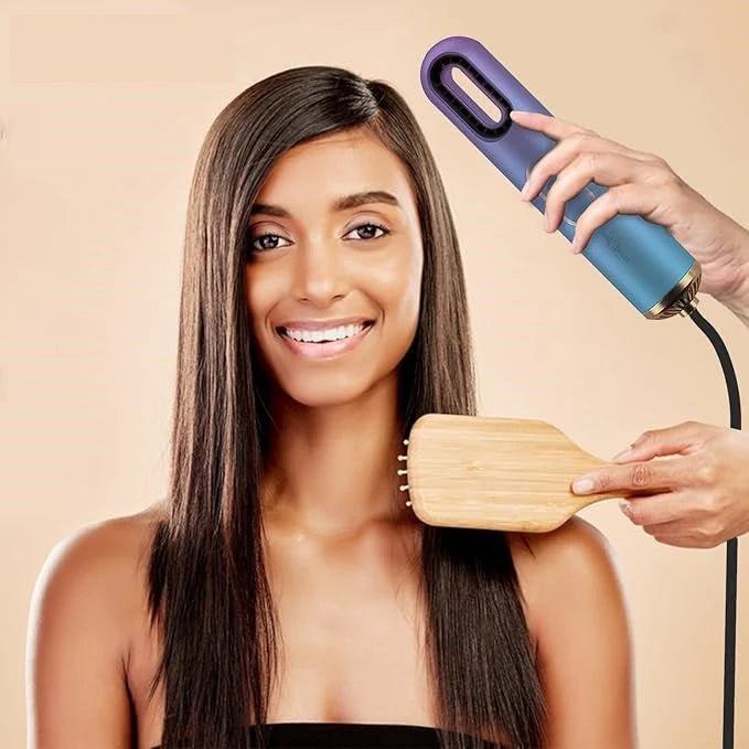 Compact Hair Dryer – Foldable, Ionic Travel Blow Dryer with Precision Nozzle
