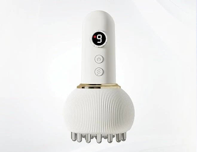 Intelligent Electric Massager – Rechargeable Handheld Relief for Scalp & Muscles