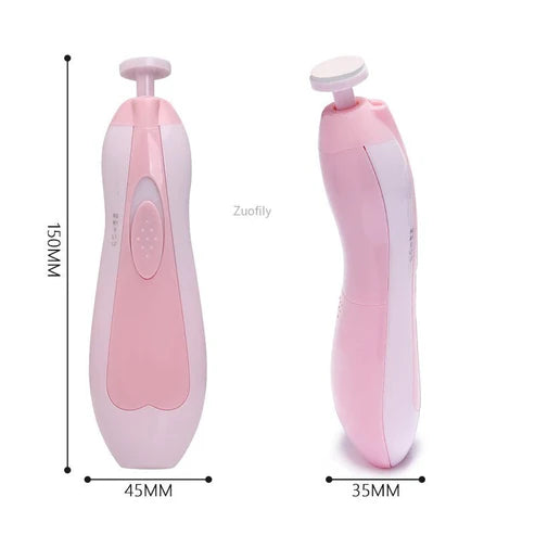 Electric Baby Nail Trimmer – Safe & Quiet Nail File for Newborns and Toddlers
