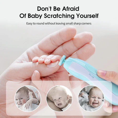 Electric Baby Nail Trimmer – Safe & Quiet Nail File for Newborns and Toddlers