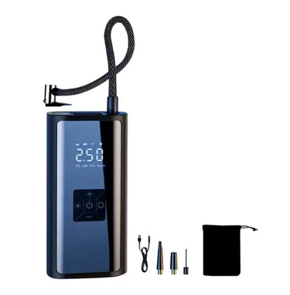 Portable Car Air Pump – Wireless, Fast Inflation for Tires & More