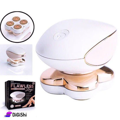 Flawless Hair Removal Machine – Rechargeable 18K Gold Plated Electric Shaver for Women