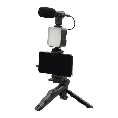 Vlogging Studio Kit – U-Shaped Stabilizer for Cameras & Smartphones