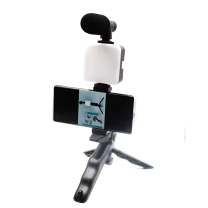 Vlogging Studio Kit – U-Shaped Stabilizer for Cameras & Smartphones